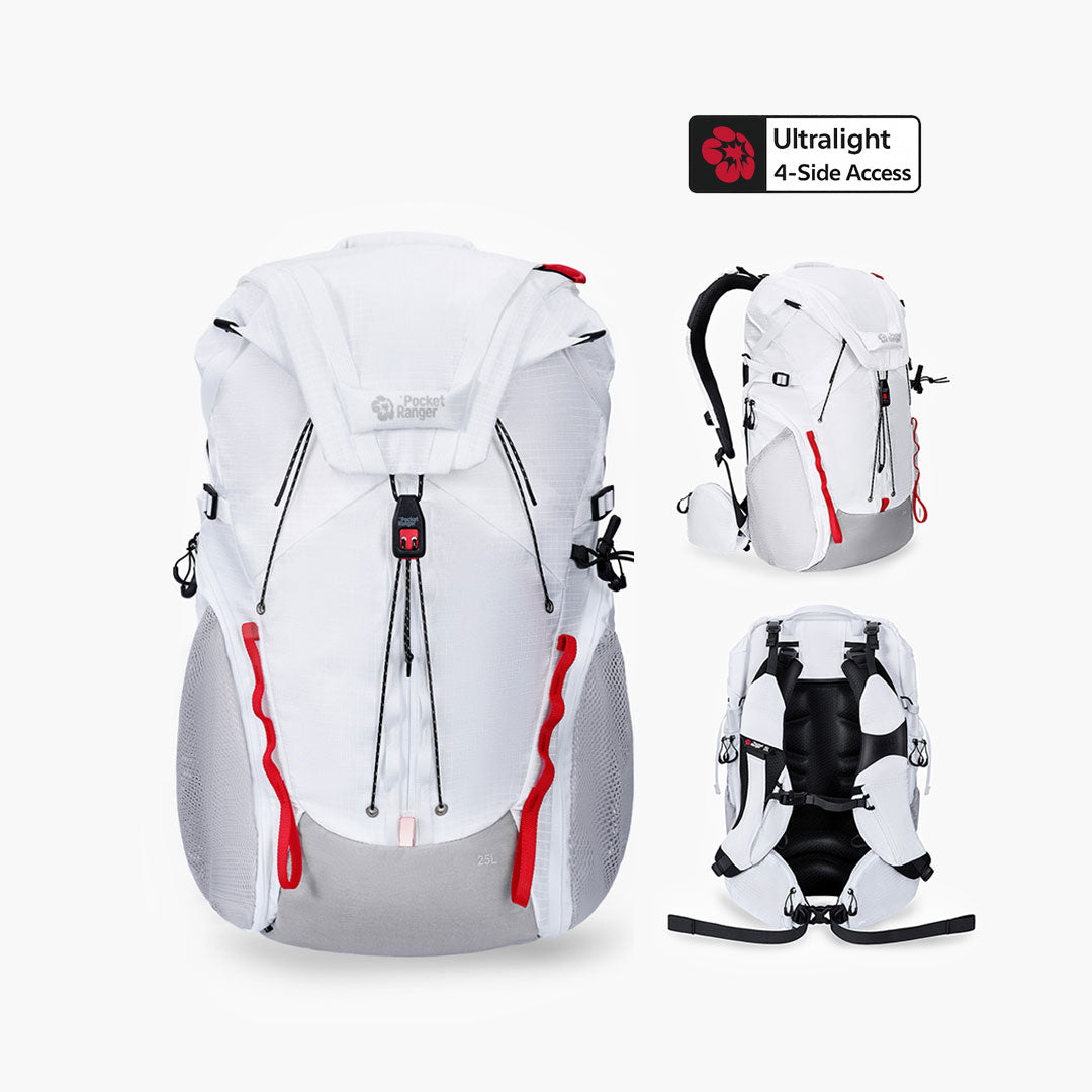 Pocket Ranger Elite ホワイト 25L カメラバックパック