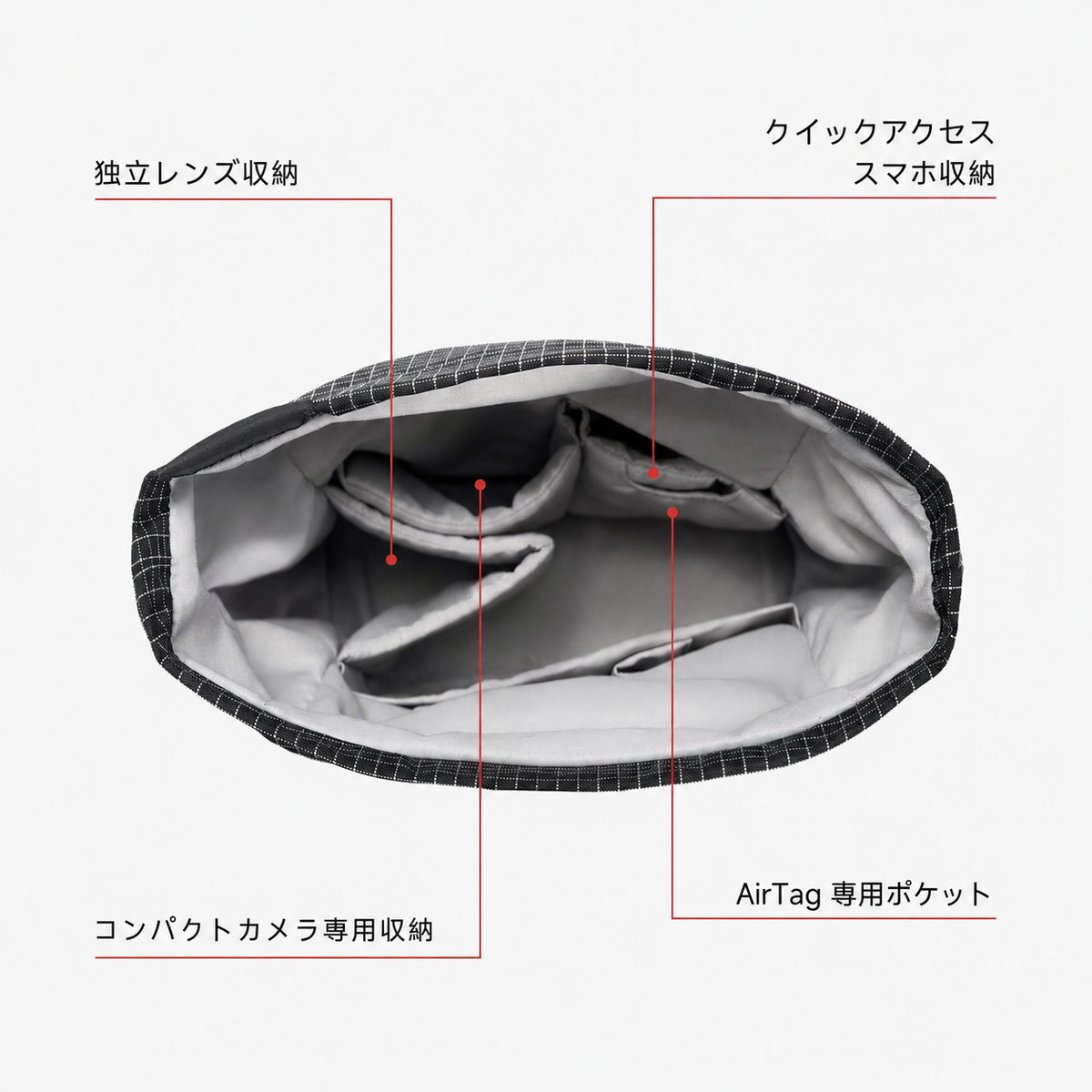 VSGO Black Snipe 3L 内部レイアウト（日本語）