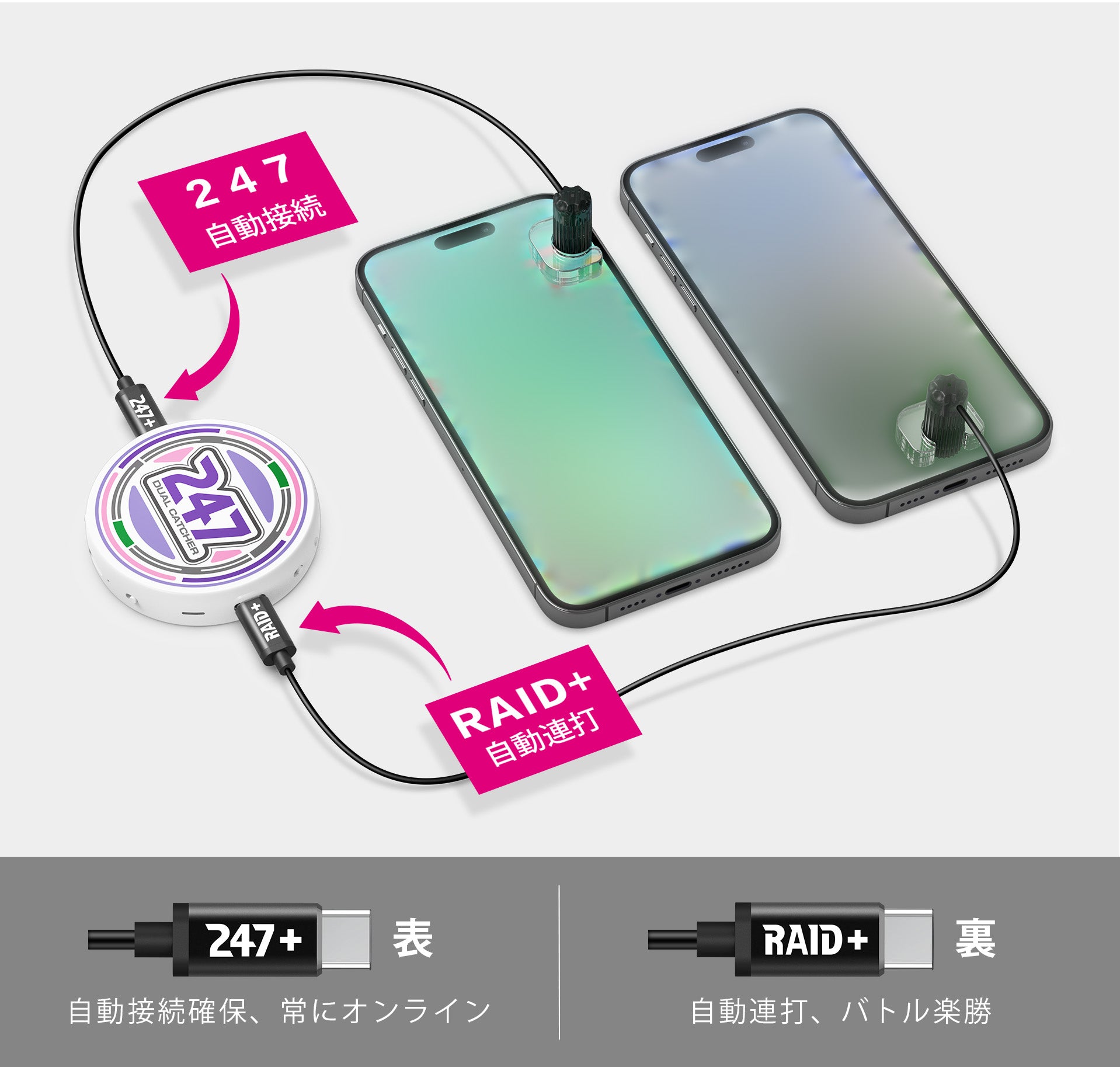 ポケモンGO自動化ツール 247 DUAL CATCHER - Cモール